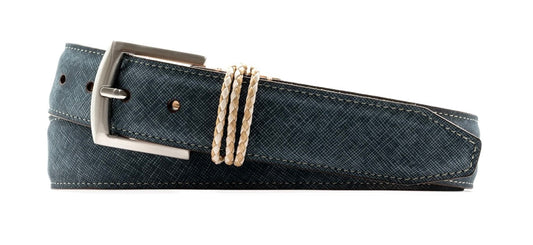 Bermuda Braid Nubuck Belt (Ocean)