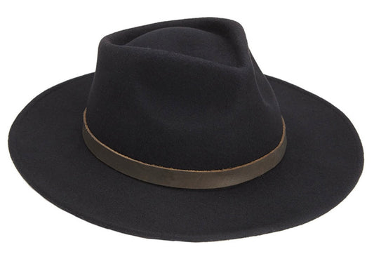 Barbour Crushable Bushman Hat (Black)
