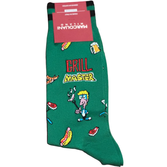 Grill Master Socks (Green)