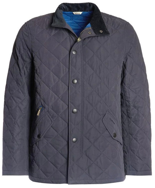 Barbour Shoveler Quilted Jacket (Navy)