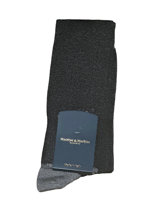 Solid Colored Socks - Over The Calf (Charcoal)