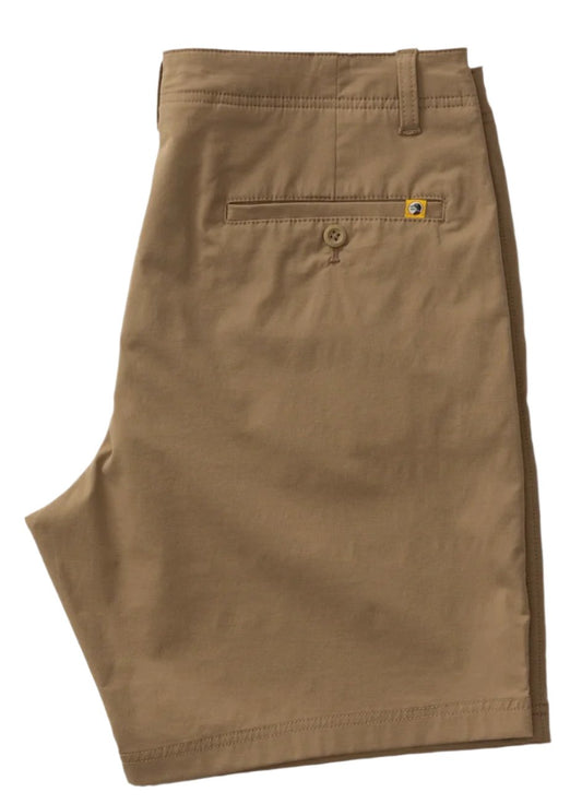 8” Harbor Performance Short (Dark Khaki)