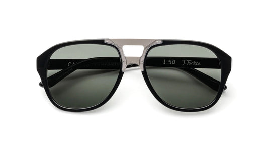 J TURKEE MATT BLACK POLARIZED GREY