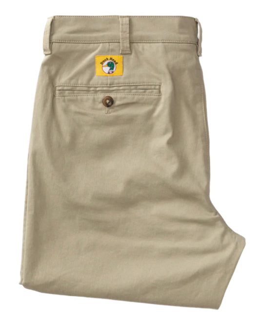 Classic Fit Gold School Chino (Khaki Gold Patch)