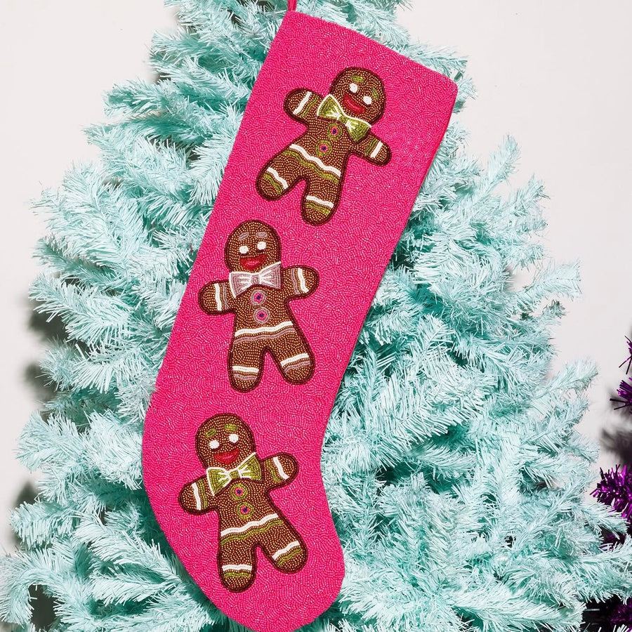 BEADED STOCKING