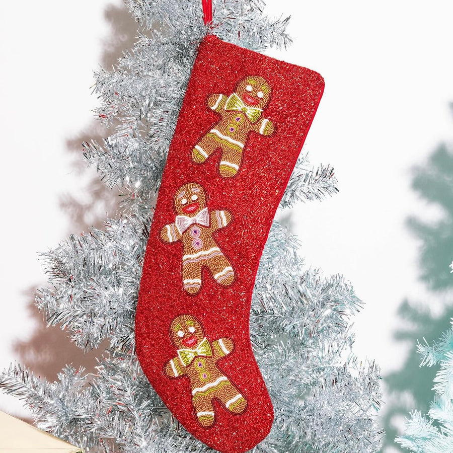 BEADED STOCKING