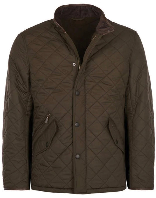Barbour Powell Quilted Jacket (Olive)