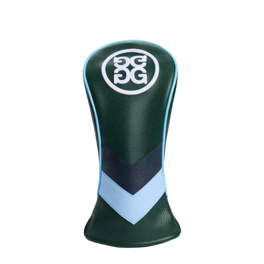 Chevron Stripe Leather 3-Wood Headcover (Pine)