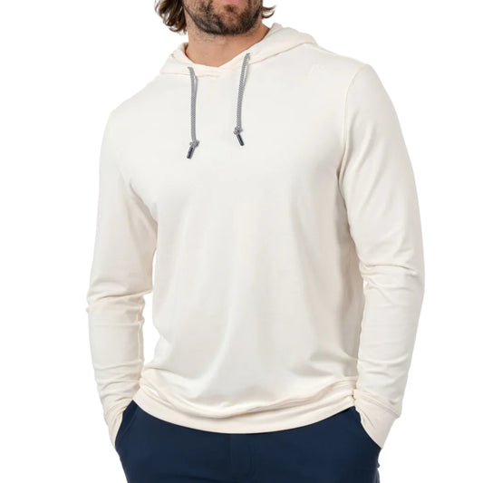 Hesi Performance Hoodie (Heather - Ivory/Parchment White)