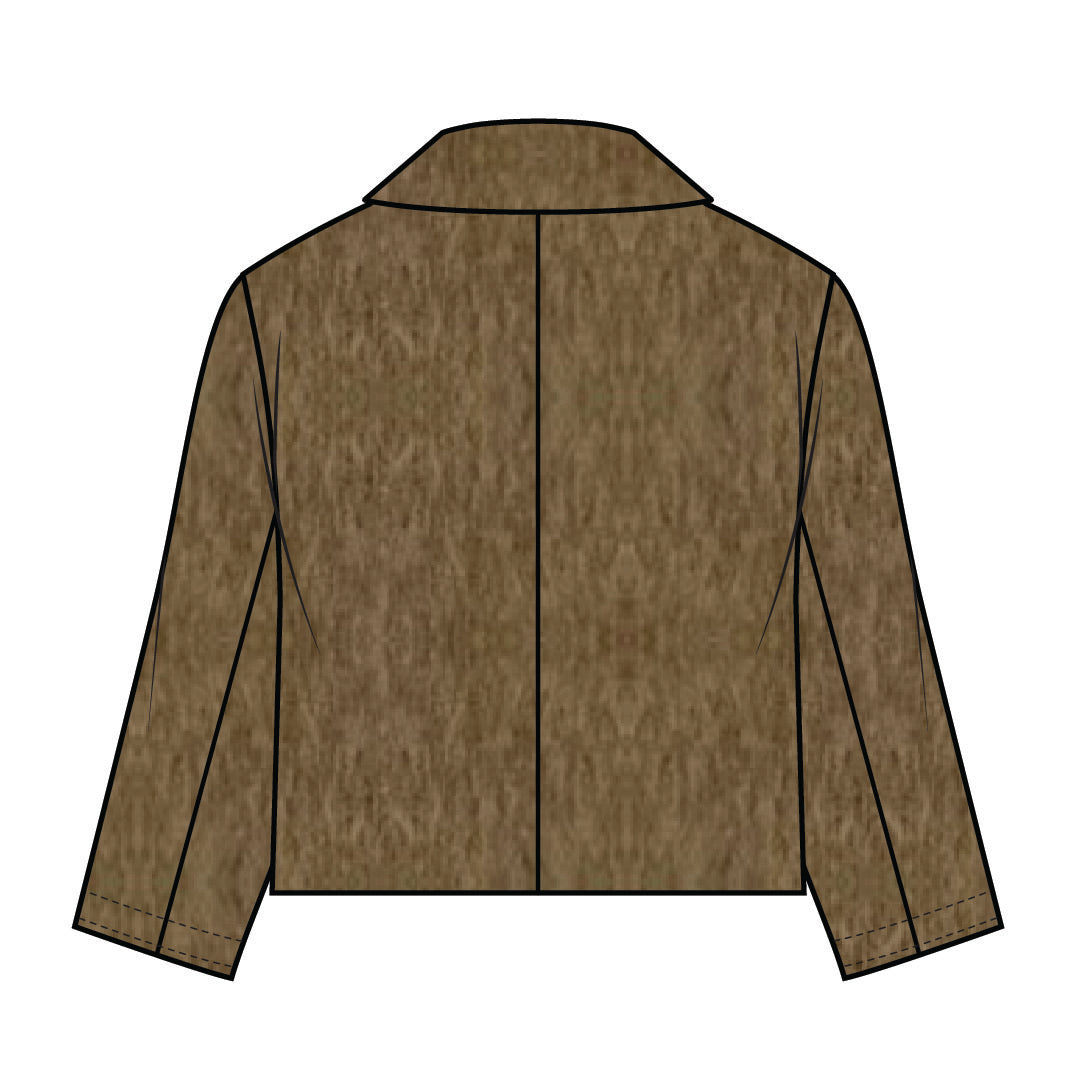 HEVEN SHORT JACKET WITH EMB