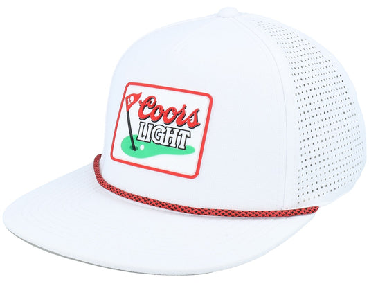 Buxton Pro Hat - Coors Light Golf (White)