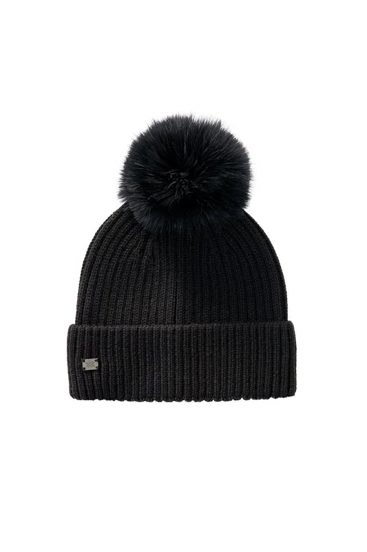 AMALIE KNIT HAT BLACK