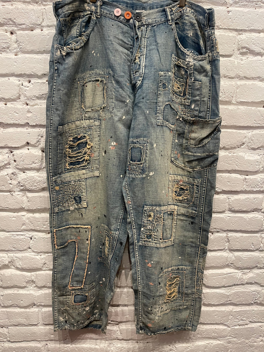 PANTS 514 WASHED INDIGO