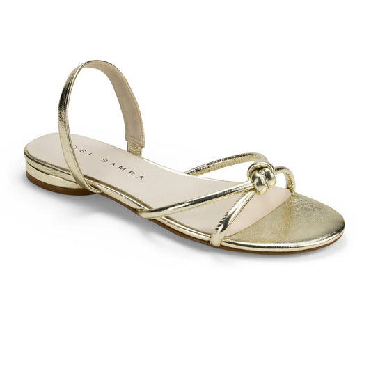 ALISON GOLD SLINGBACK SANDAL