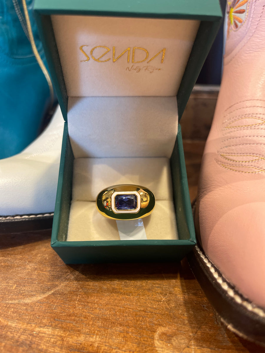 SUBLIME MISI GOLD SAPPHIRE RING