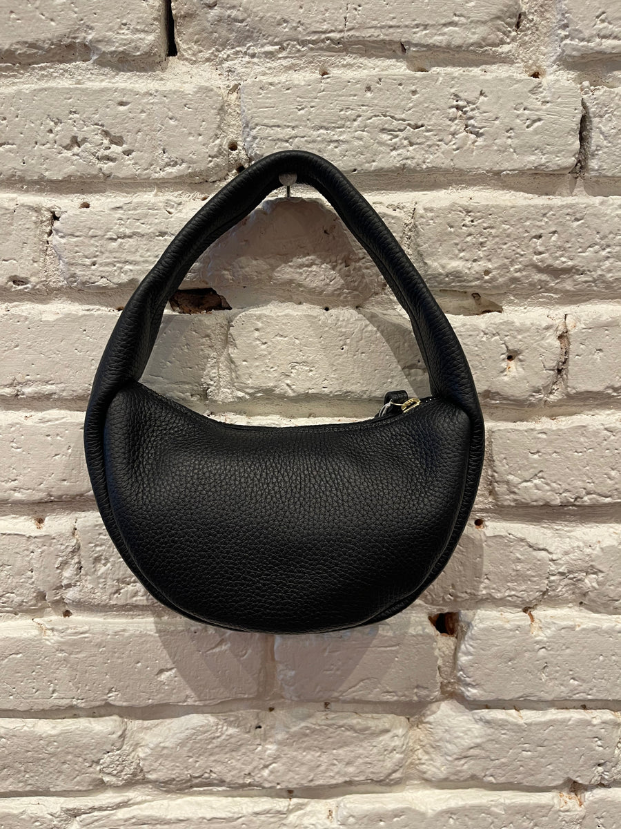 CELESTE BLACK COWHIDE