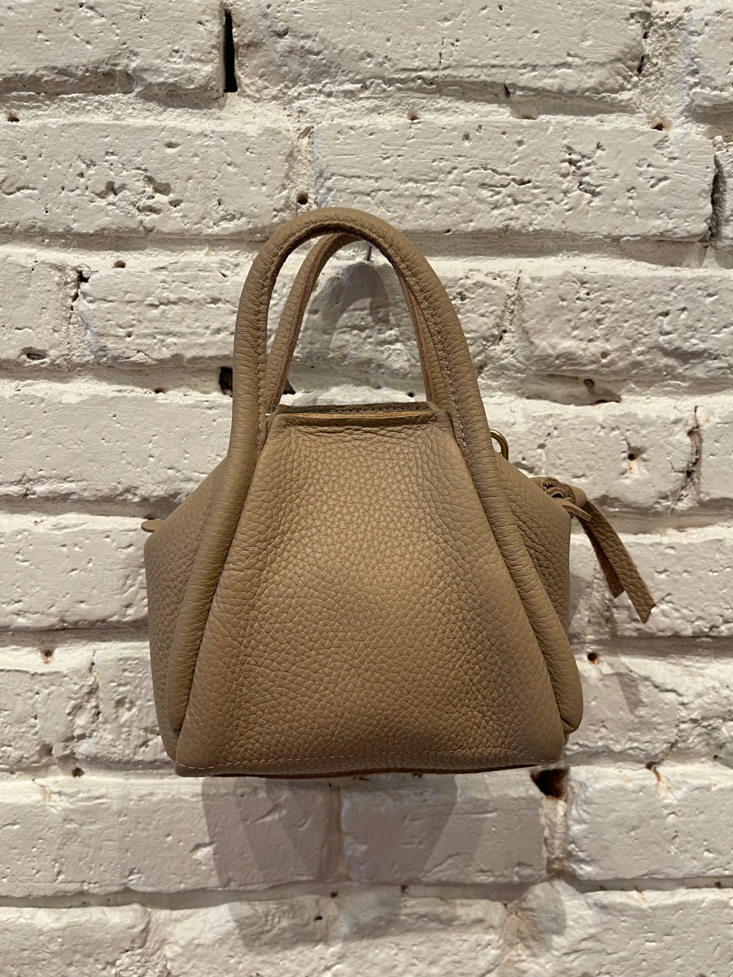 MINI TAYA CAPPUCCINO COWHIDE