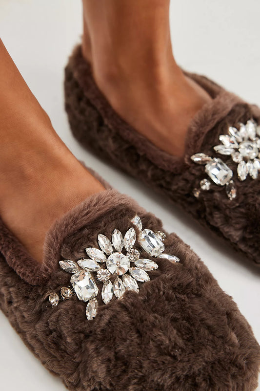 SLUMBER PARTY SLIPPER CHOCOLATE