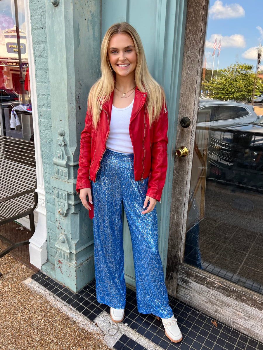 WILD LIPSTICK RED JACKET