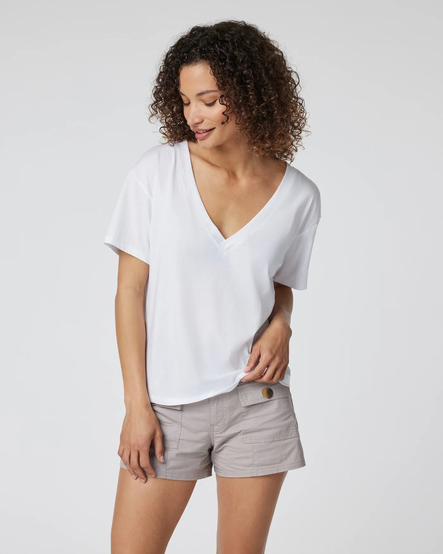 SUTTON V NECK TEE