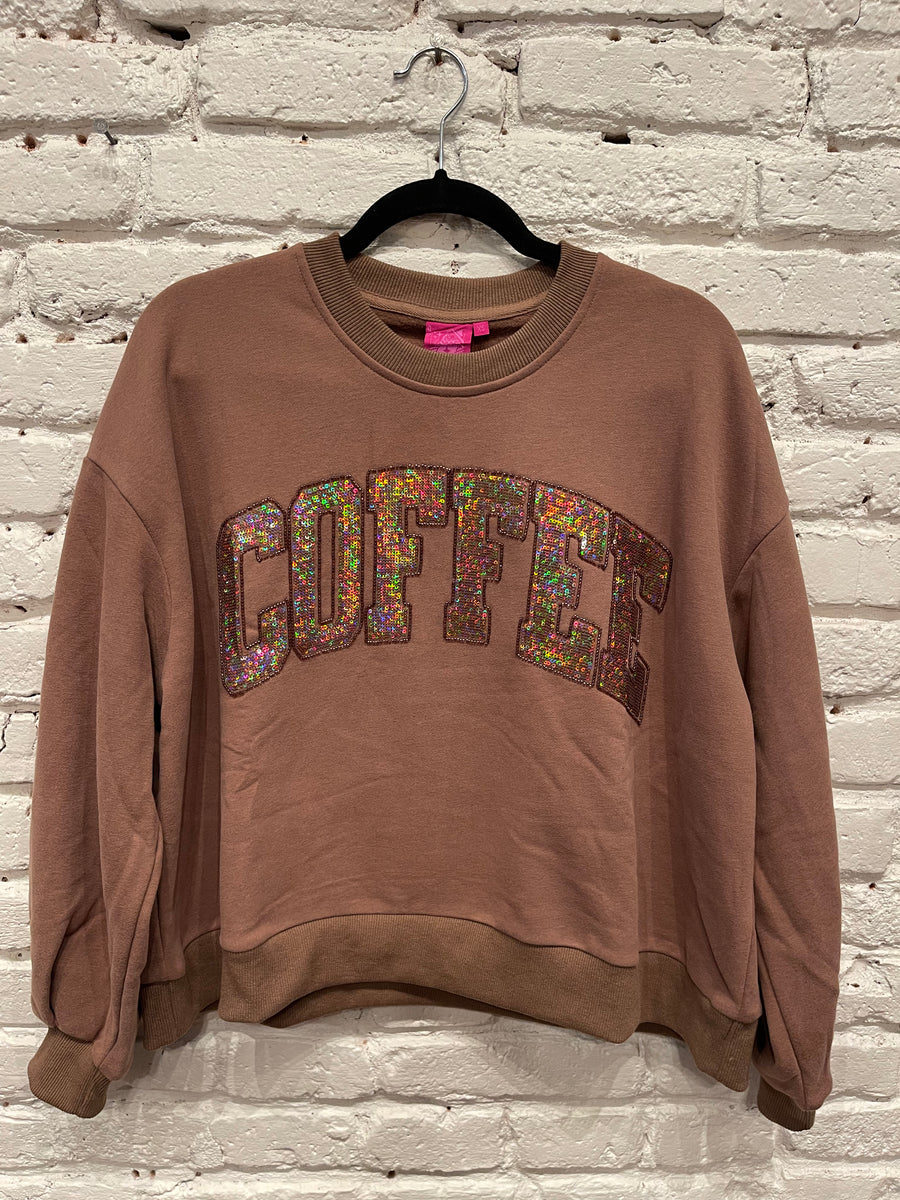 BROWN COFFEE SWEATSHIRT