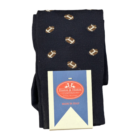 Mini Football Socks (Navy)