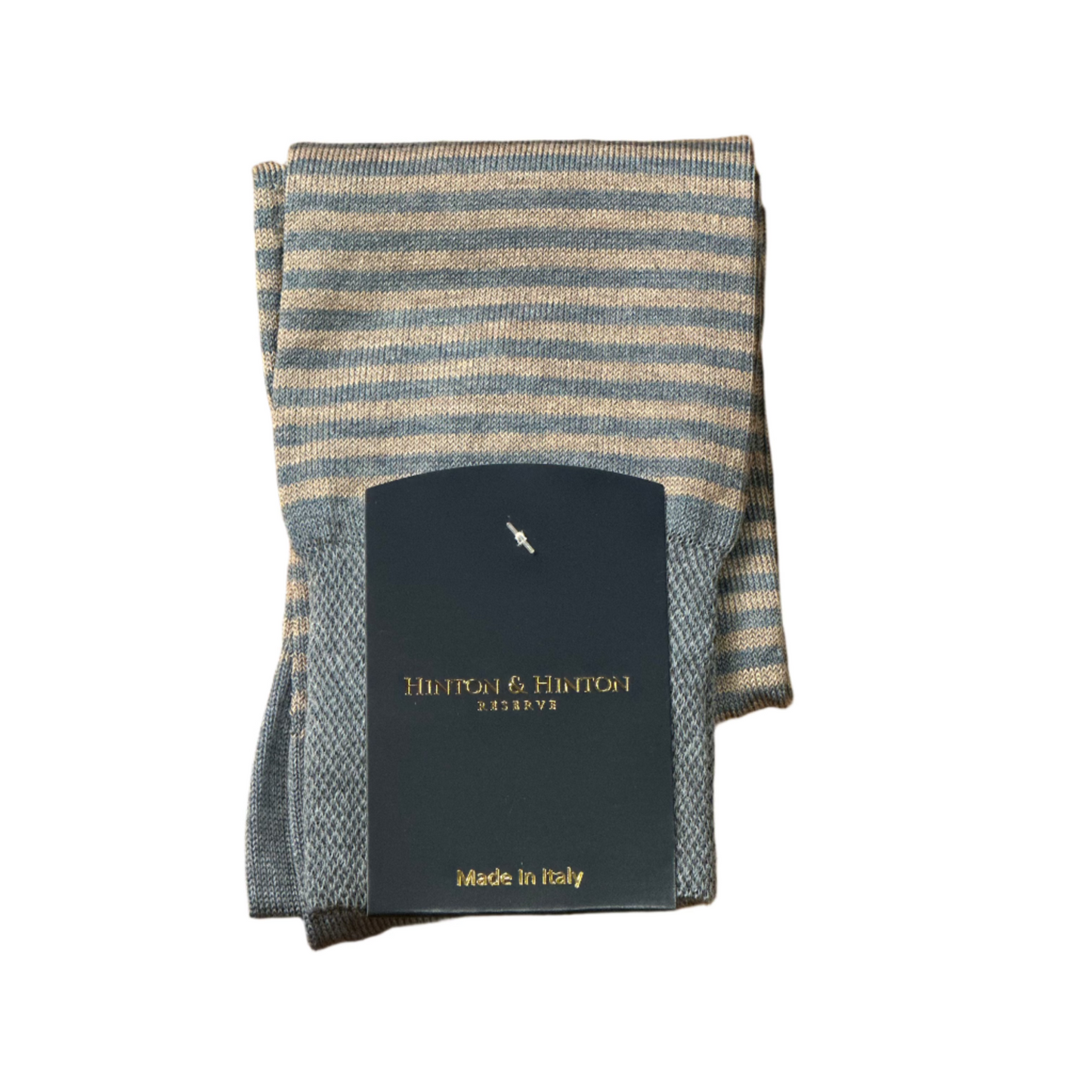 Double Striped Socks (Pink/Blue)