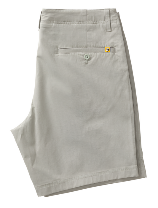 8" Harbor Performance Short (Limestone Gray)