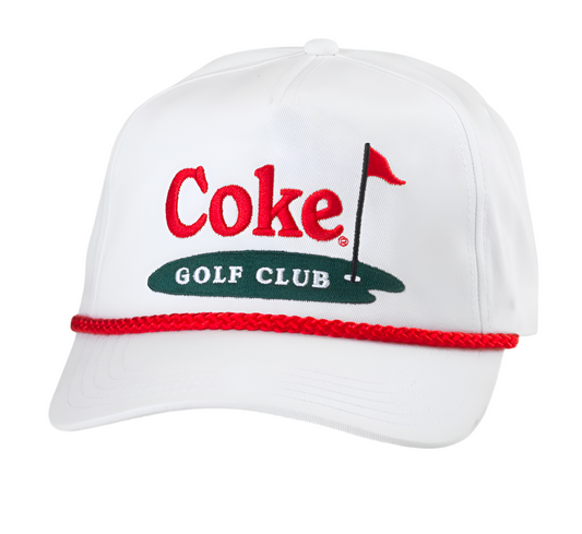 Roscoe Hat - Coke Golf Club (White)