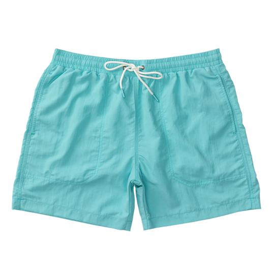 6” Solid Sailport Swim Short (Marine Blue)