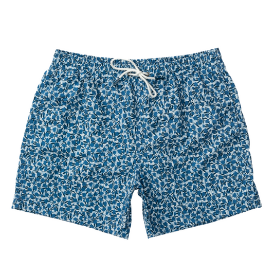 6” Print Sailport Swim Short (Shadow Blue)