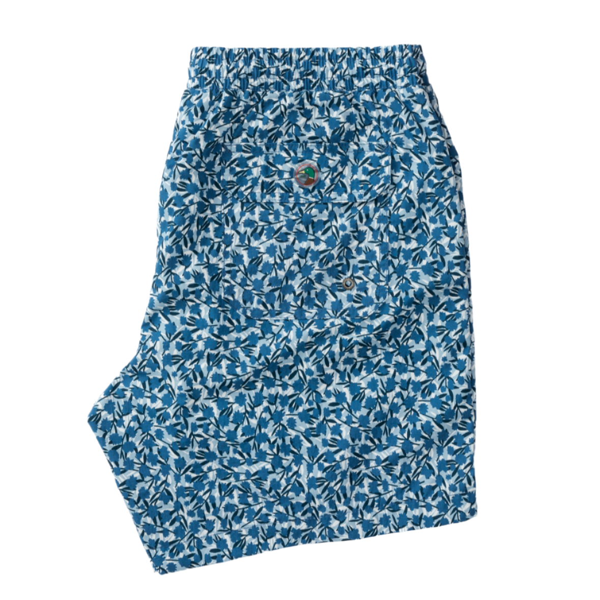 6” Print Sailport Swim Short (Shadow Blue)