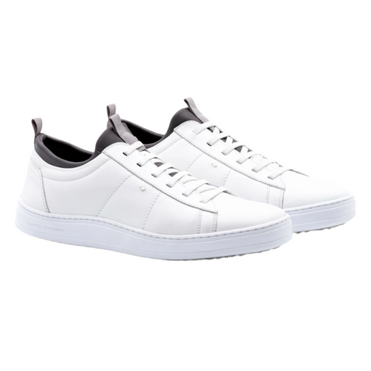 Cameron Sheep Skin Sneakers (White)