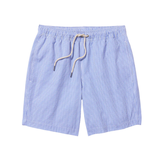 Bayberry Trunk (Light Blue Seersucker)