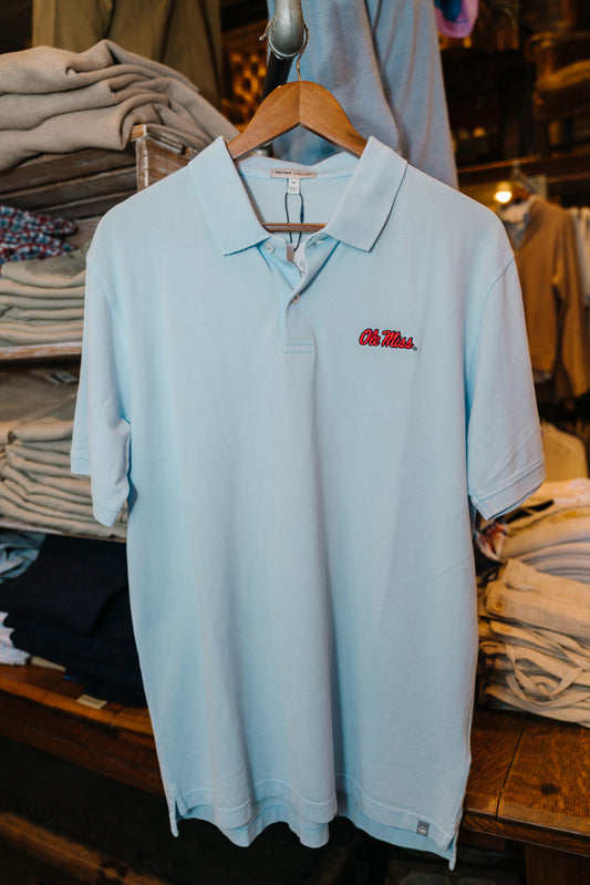 Ole Miss Sunrise Pique Polo
