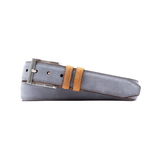 Bill Suede Belt (Blueberry)