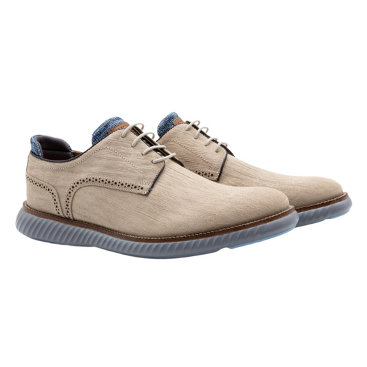 Countryaire Suede Plain Toe (Bone)