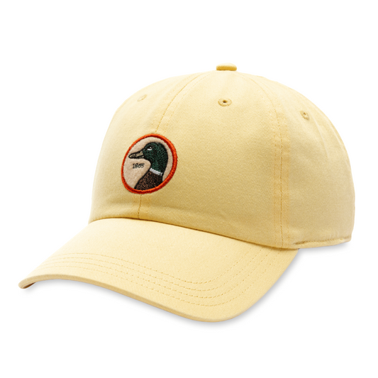 Circle Patch Twill Hat (Golden Yellow)