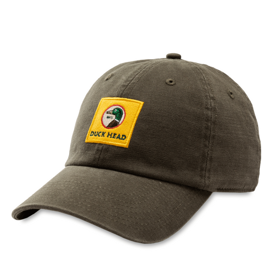 Embroidered Canvas Hat (Pine)