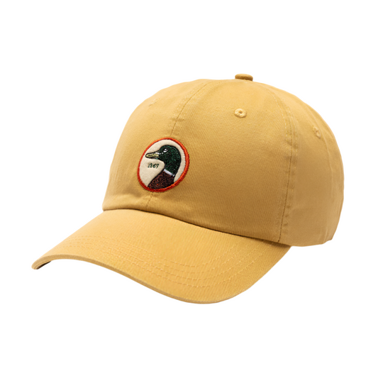 Circle Patch Twill Hat (Gold)