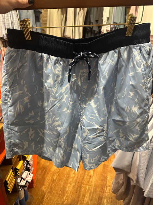 Midas Wolf Camo Torch Swim Short (Wolf Blue)