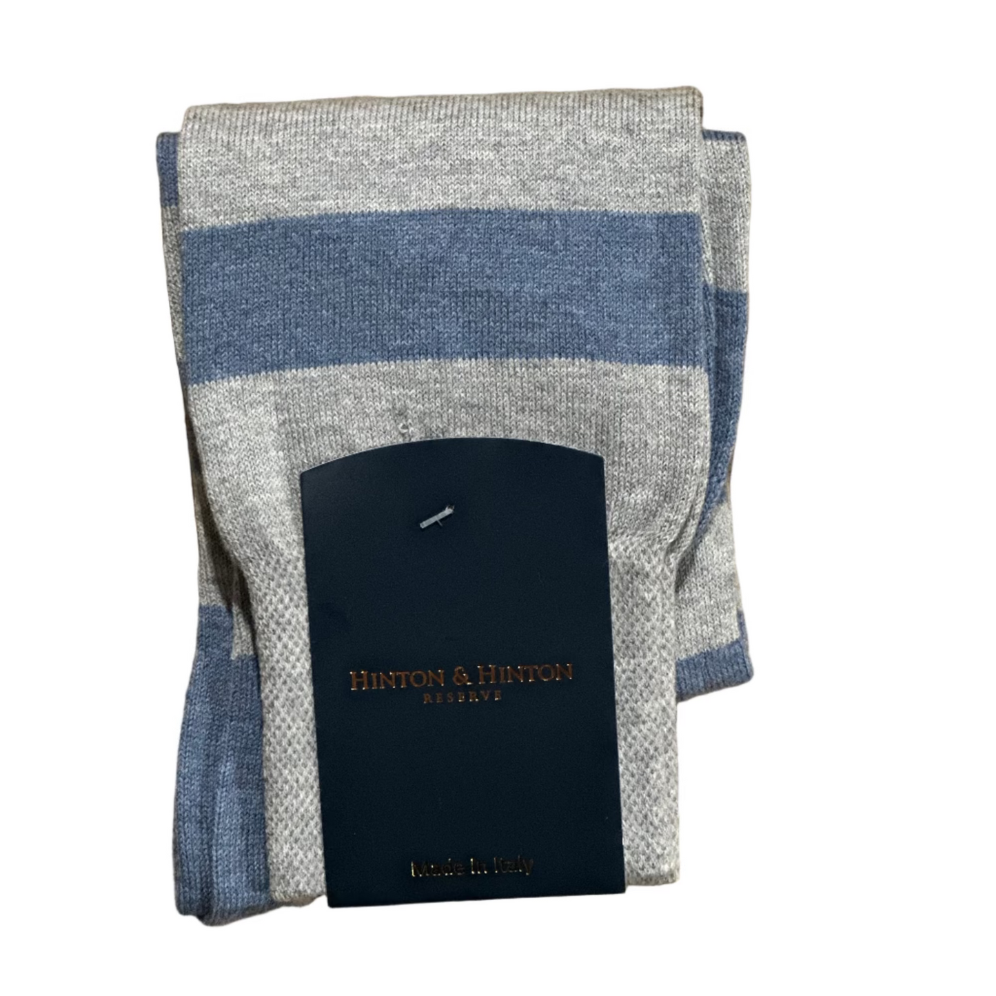 Thick Multi Stripe Socks (Blue/Grey)
