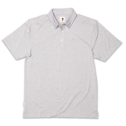 Hayes Performance Logo Polo (Alloy Gray Heather)