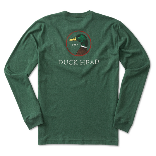 Logo Long Sleeve T-Shirt (Trekking Green Heather)