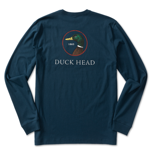 Logo Long Sleeve T-Shirt (Dark Navy)