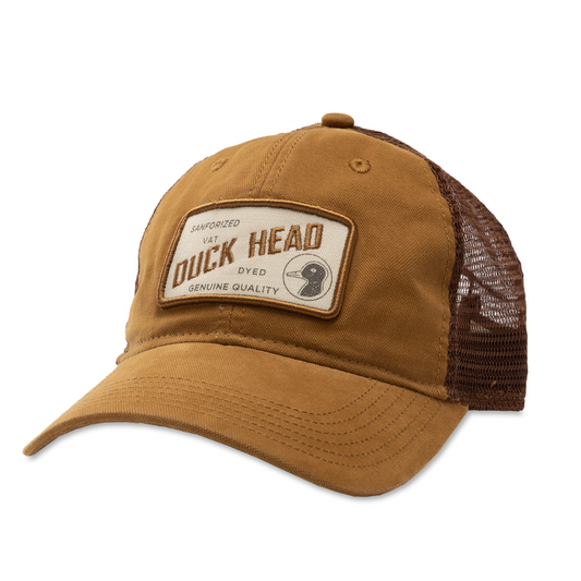 Sanforized Patch Trucker Hat (Gold)