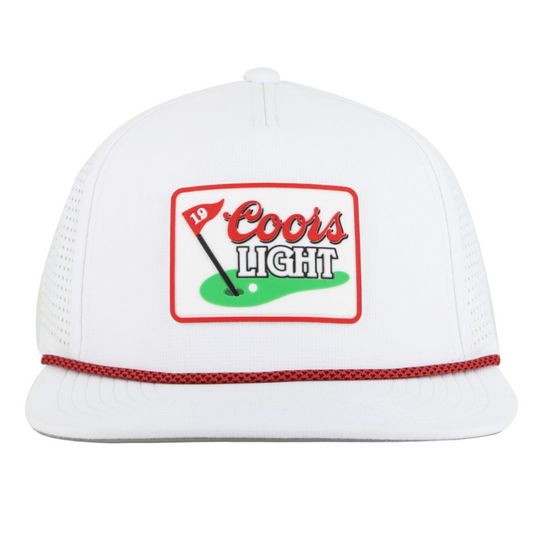 Buxton Pro Hat - Coors Light Golf (White)