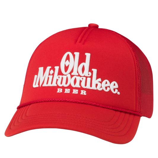Foamy Valin Hat - Old Milwaukee (Red)