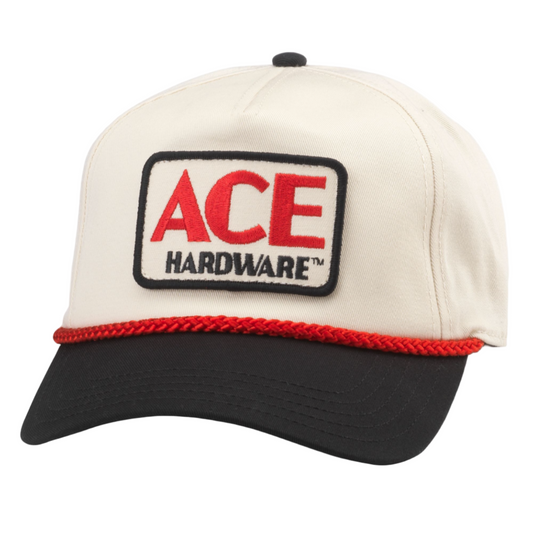 Roscoe Hat - Ace Hardware (Ivory/Black)