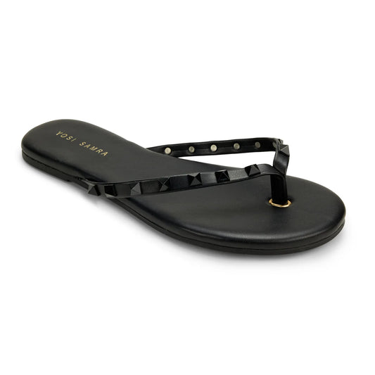 RIVINGTON STUD FLIP FLOP BLACK